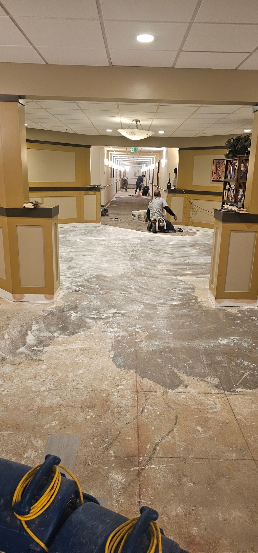 Flooring install detail